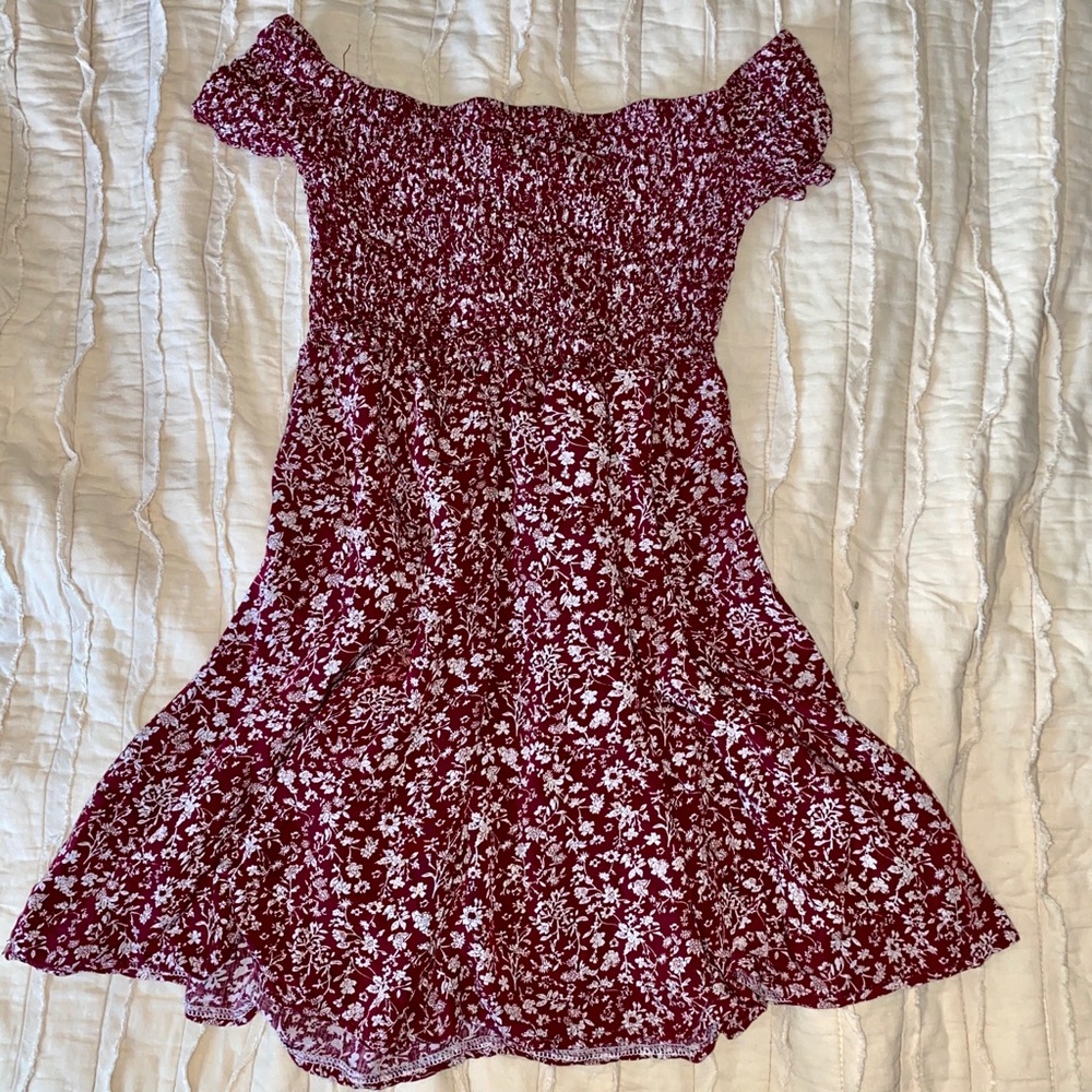 Off the shoulder dress